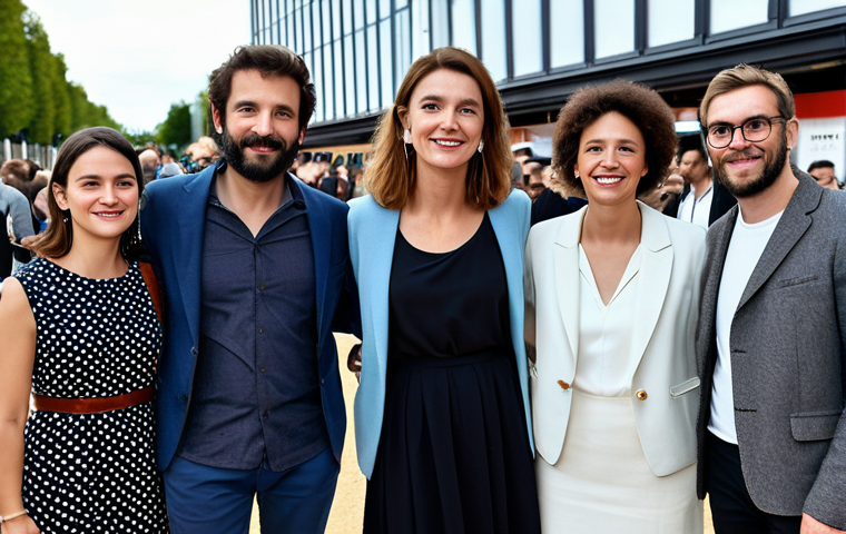 비아프라 주요 언어 - Parisian Blogger at Work**

"A professional blogger in Paris, sitting at a charming outdoor café tab...